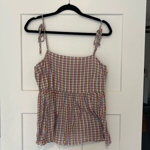 Loft outlet peplum tank top